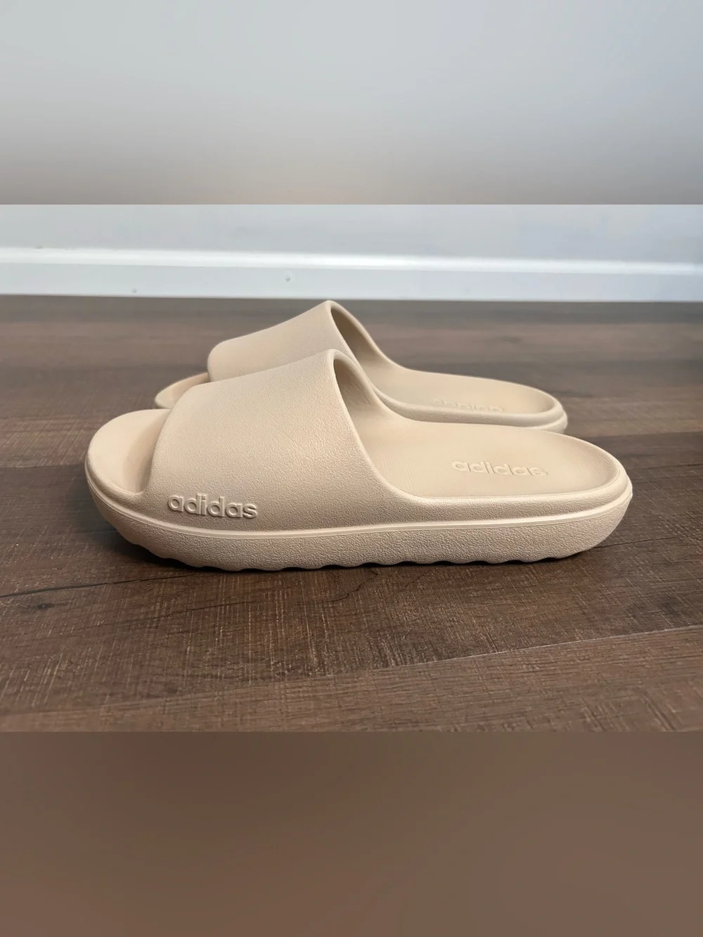 Adidas Adilette Lumia Slide Sandal Clay Brown Men's Size 7 Cloudform Slip-On